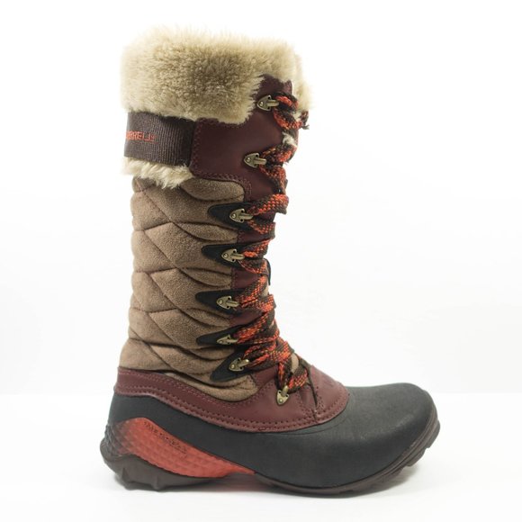 Merrell Winterbelle Peak Waterproof Insulated  Winter Boots - Women's Size 8 - Picture 4 of 8